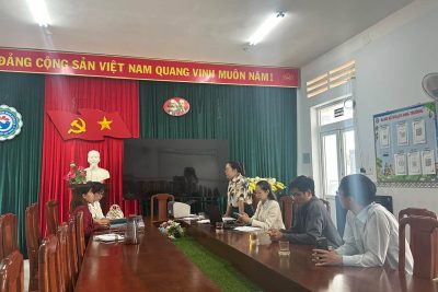 🌿 TRƯỜNG MẦM NON SƠN CA ĐƯỢC KIỂM TRA, ĐÁNH GIÁ MÔ HÌNH ĐIỂM VỀ AN TOÀN THỰC PHẨM 🌿