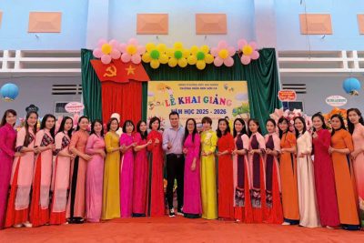 Trường Mầm non Sơn Ca chào mừng năm học mới 2025 – 2026