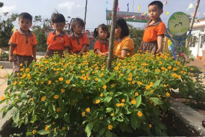 HƯỞNG ỨNG PHONG TRÀO TRỒNG CÂY XANH – TRỒNG HOA XÂY DỰNG MÔI TRƯỜNG XANH, SẠCH, ĐẸP, AN TOÀN